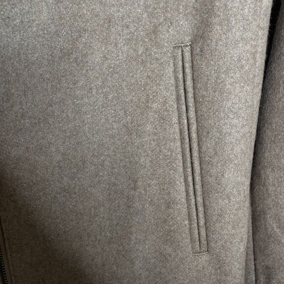 J.Crew Melton Wool Jacket Classic Vintage Styling 1990s Cream Size Small Women's - Picture 5 of 7